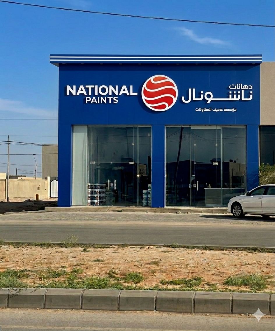 3D storefront signage